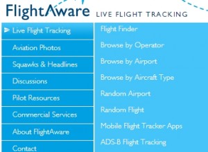 FlightAware Advanced Search Filter