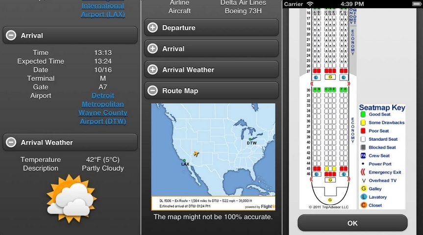 Flight Tracker mobile app for Android