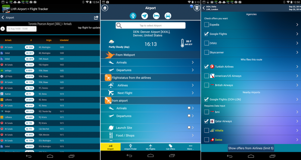 Airport (AII) + Flight Tracker