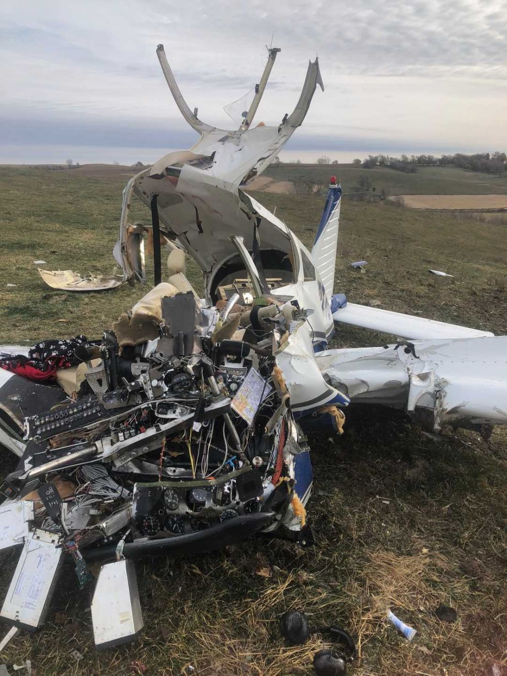 Iowa plane crash accident