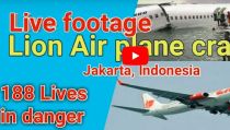 VIDEO: Lion Air Boeing 737 Plane Crashes into Sea