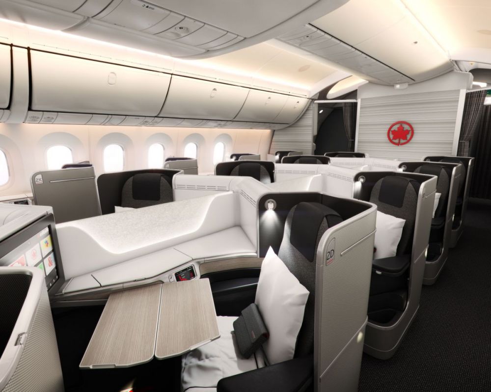 Air Canada travel classes