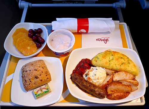 Air Canada food