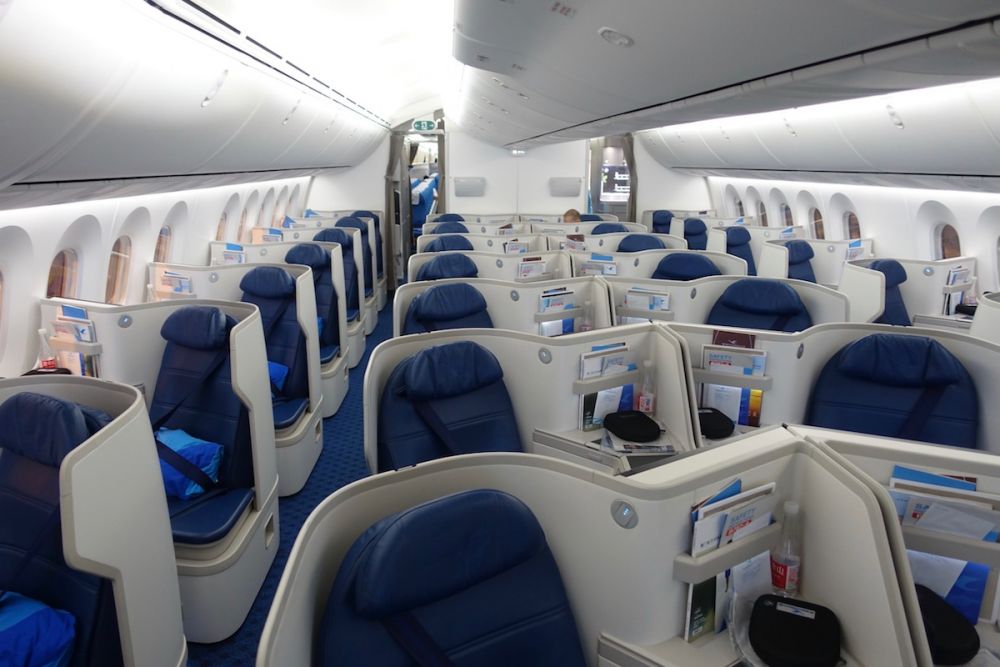 Xiamen Airlines travel classes