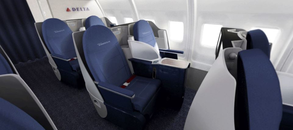 Delta Air Lines travel classes