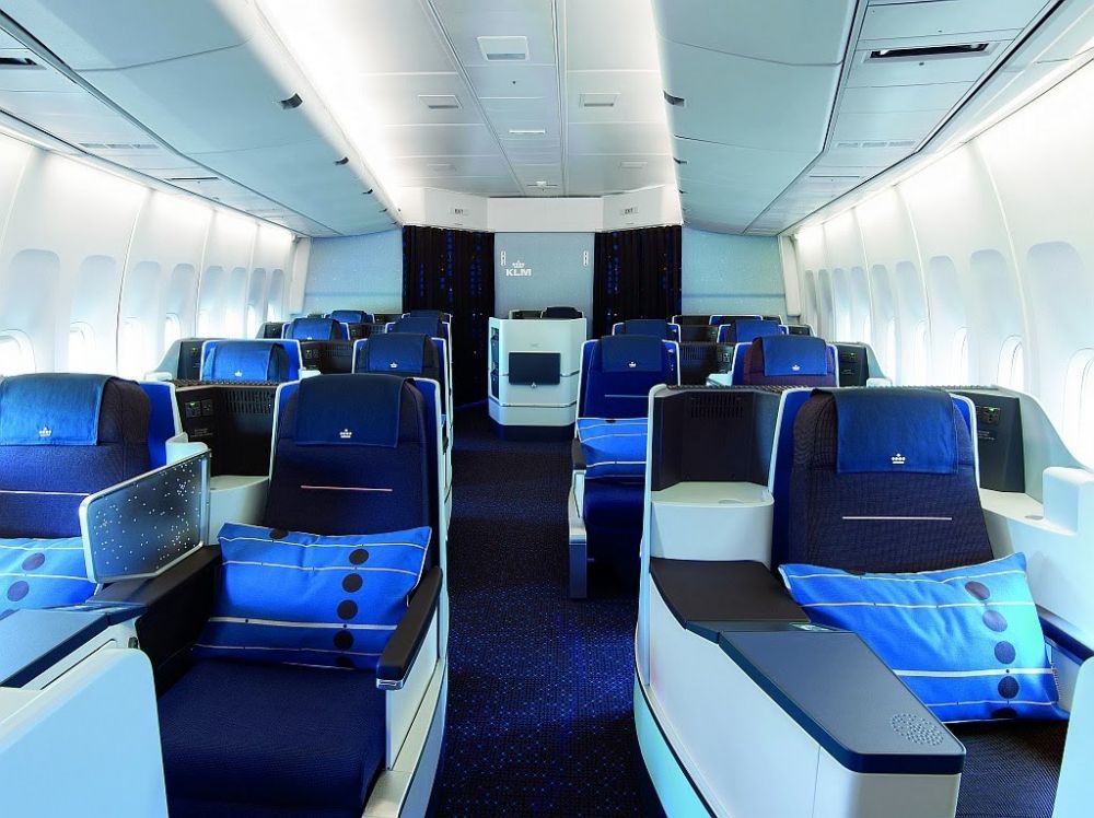 KLM travel classes