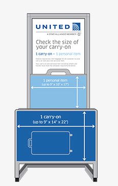 United carry-on baggage