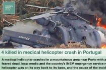 4 Dead in Medical Helicopter Crash