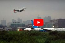 VIDEO: Chinese Plane Crashes in Manila